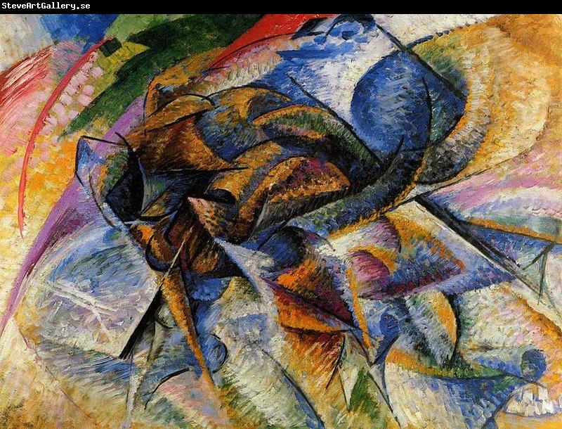 Umberto Boccioni Dynamism of a Biker